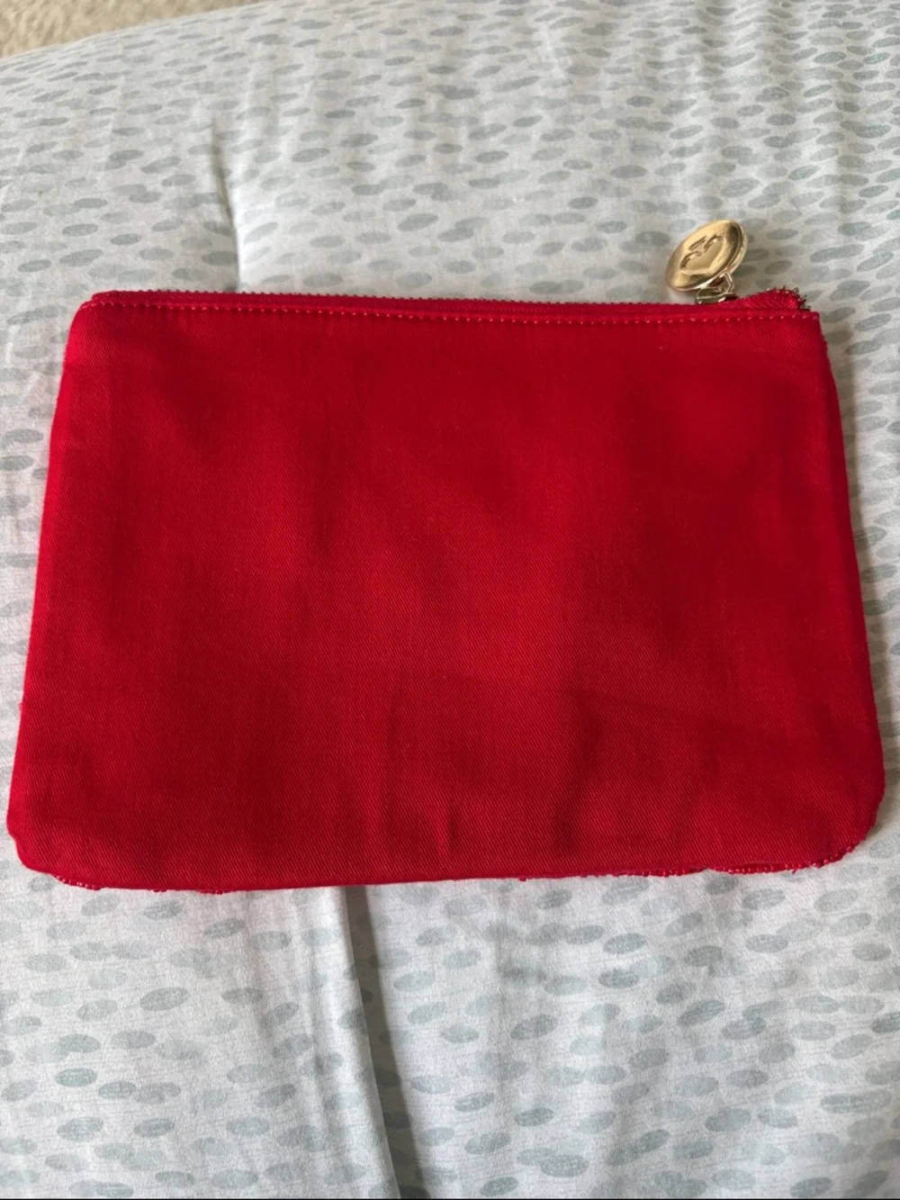 Going to Target Red Beaded Wristlet Pouch Kate Spade x Target NWT - Picture 2 of 6